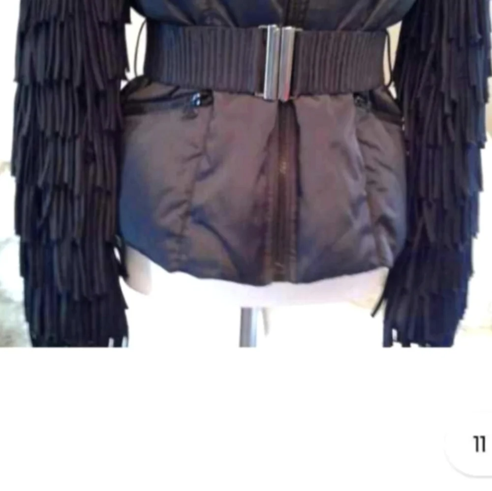 BALMAIN Hooded Fringe Jacket - Picture 9 of 14